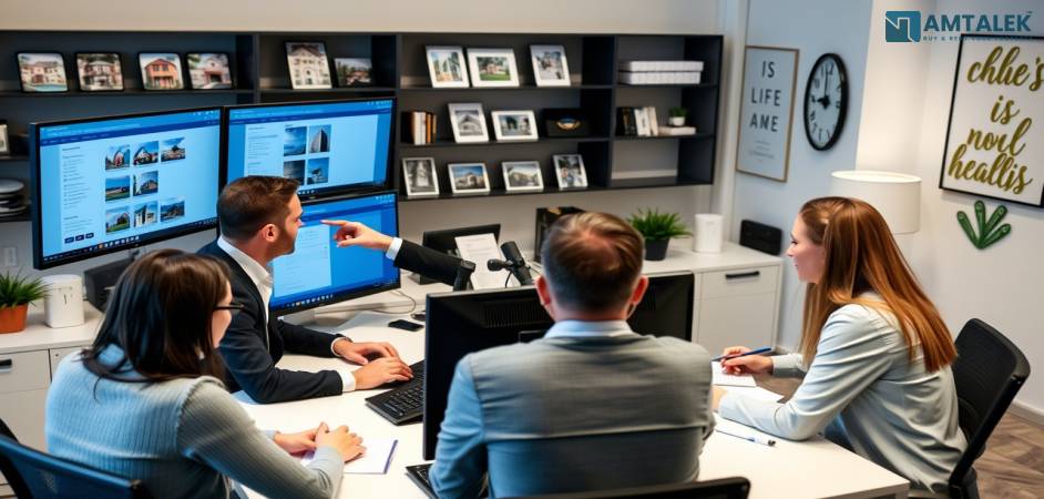 نظام CRM إدارة الشركات العقارية في مصر مع أمتلك - نظام إدارة علاقات العملاء