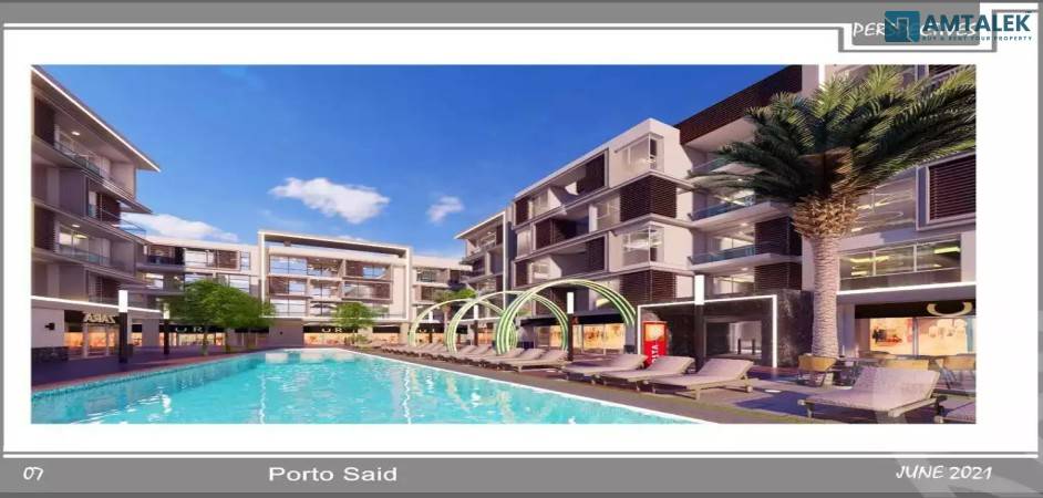 Two-bedroom apartment with immediate delivery in Porto Said