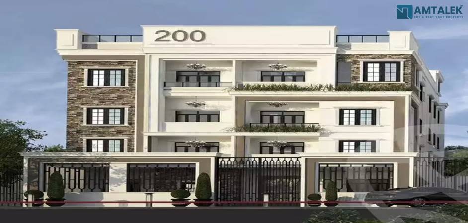 Apartment with garden in New Fayoum, in the distinguished neighborhood