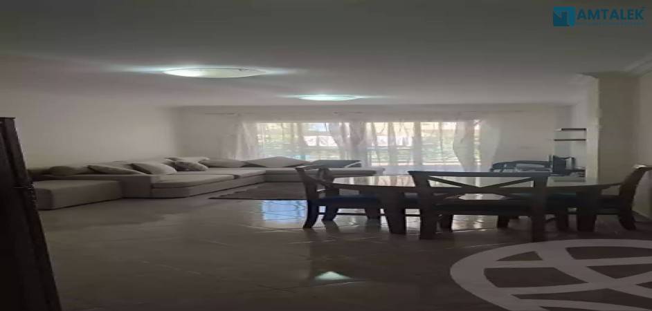 Furnished apartment on ground floor