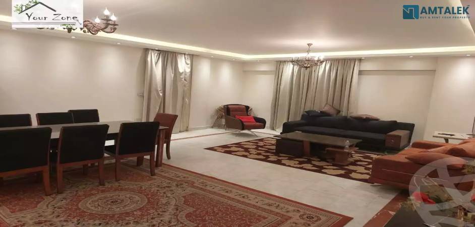 Furnished apartment for rent, ground floor, garden, Al Khamayel Compound
