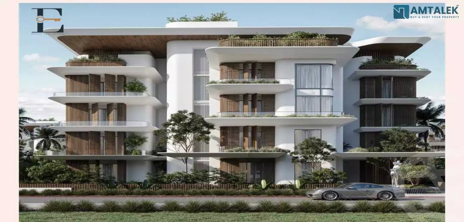 Studio with garden 50 m for sale in the Fifth Settlement
