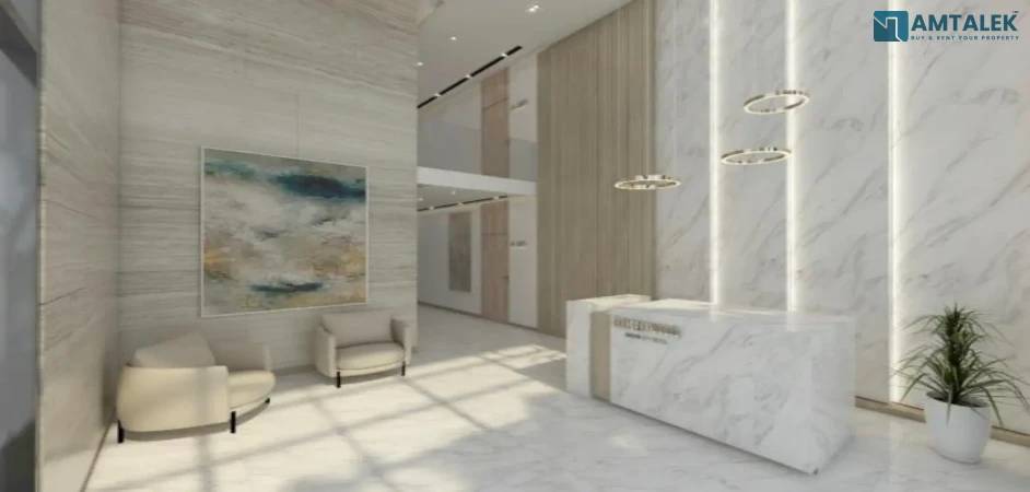 Apartment 145 m + garden 160 m in Sheikh Zayed, fully finished, ready for delivery in one year