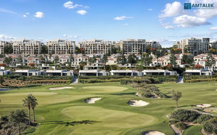 Apartment for sale in Sapphire Golf Residence, 2 bedrooms, New Cairo, from Qatari Diar