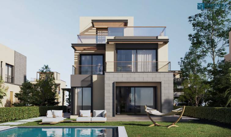 Villa for sale in Lakeside, 6th of October City - Hyde Park