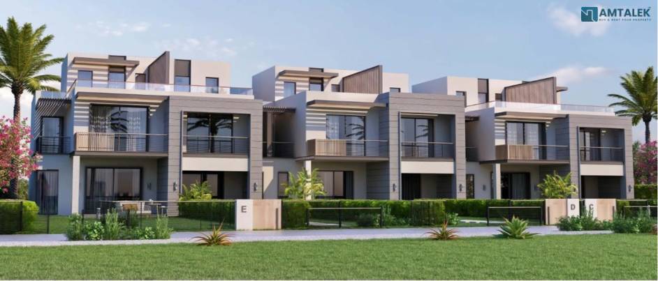 Twin house for sale in Lakeside, 6th of October City - Hyde Park