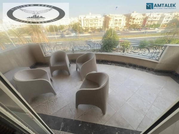 Apartment for rent with air conditioning and kitchen, south of the Academy, near Mustafa Kamel Axis, North 90th Street, and Petrosport Stadium.
