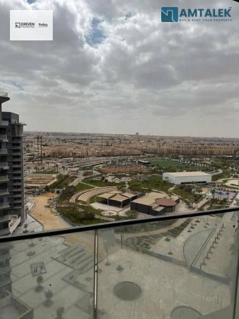 Under Market Price G20 Towers 9th Floor Fully Finished Studio With ACs and Kitchen For Sale In Zed West Zed Tower Sheikh Zayed Giza