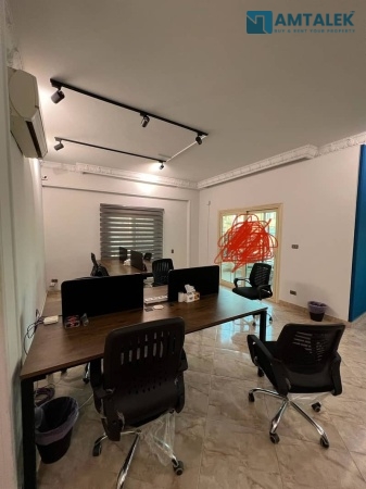 Apartment for rent with kitchen and air conditioning, suitable for residential or commercial use, in Al Banafseg area, near Ahmed Shawky Axis and 90th 1774791310925