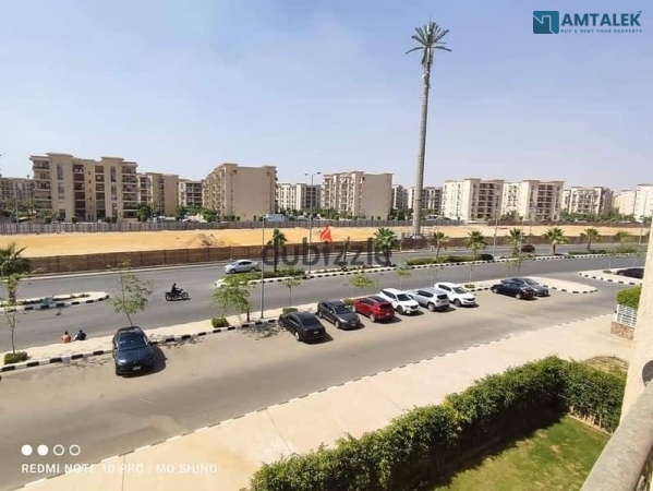 شقة 180 متر للبيع في مدينة الرحاب، المرحلة السابعة، جديدة، بإطلالة مفتوحة وواجهة شمالية
