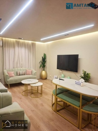 A distinctive, elegantly furnished apartment for rent in Al Rehab City