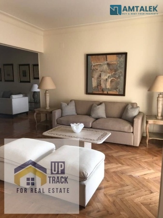 Apartment for Rent in Zamalek - 180 sqm, Beautiful View and Veranda, 2-Bedroom