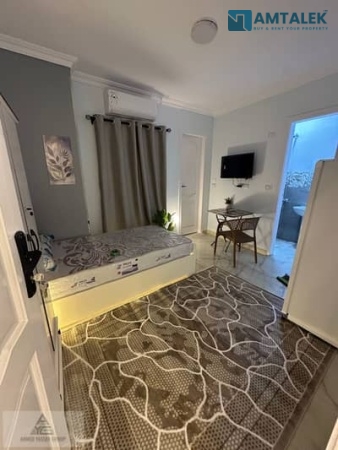 Furnished studio for rent, hotel furniture, first furniture, first housing