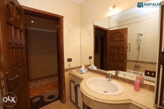 Furnished hotel apartment at the end of Makram Ebeid Street