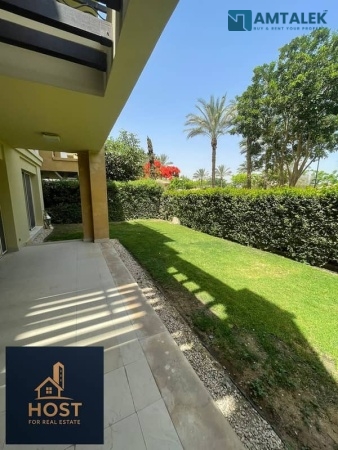 Ground Floor Apartment with Garden for Rent in Uptown Cairo 2-Bedroom