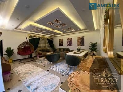 شقة مفروشة للإيجار في مدينة نصر بجوار سوبرماركت باندا في شارع مكرم عبيد