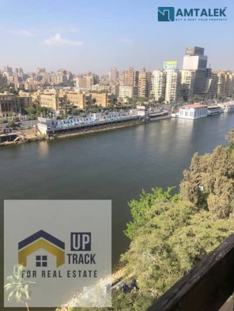 Apartment for Sale in Zamalek with Direct Nile View – 9th Floor, 2-Bedroom, 2-Bathroom, Luxury Finishing