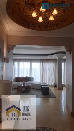Duplex for Sale in Zamalek – 3-Bedroom, 3-Bathroom, Fully Furnished, Nile View Balcony
