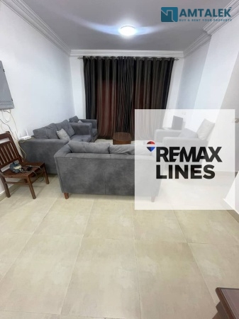 Furnished apartment for rent in the administrative capital 122m 3 fully air-conditioned rooms R3 D3 unique opportunity for furnished rent in the destination in the administrative capital in a prominent location close to services