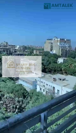 Apartment for sale in Zamalek with a total area of 250 sqm, fully registered with a share in the land. Three bedrooms Three bathrooms