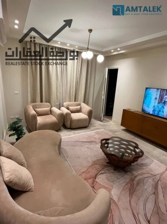شقة مفروشة بالطابق الأرضي مع حديقة | الرحاب