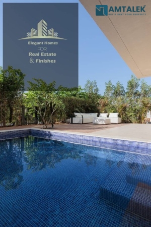 Furnished 3-Bedroom unit with pool and garden available now