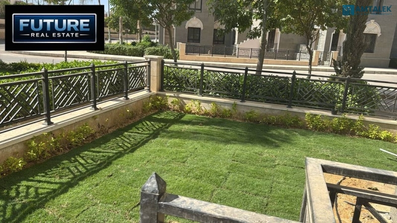 Apartment 157 m + 50 m garden in Al-Bosco compound in the administrative capital