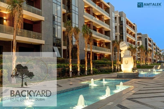 for sale apartment ready to move in a prime location with just 10% down payment ( El Patio ORO Compound )near to mivida