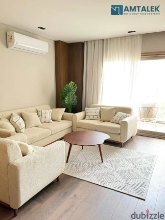 Super-Luxury Furnished 3-Bedroom Apartment in Galleria Moon Valley, New Cairo