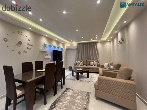 Fully Furnished 2-Bedroom Apartment for Rent in Al Rehab 1 — Garden View