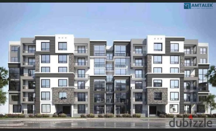 Apartment for sale in Madinaty B14 — 142 sqm, garden view, corner — 100,000 offer