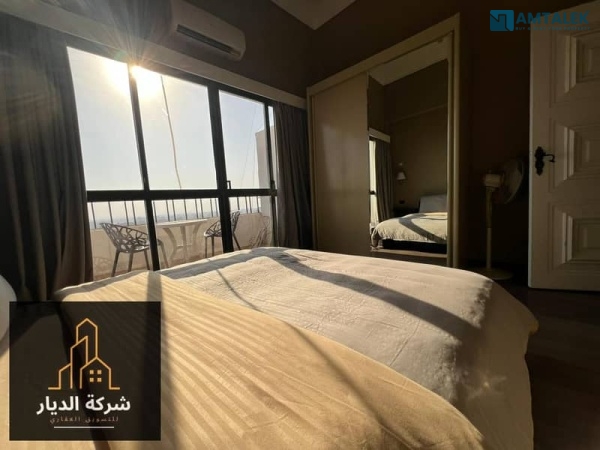 Furnished 4-room apartment for rent in Zamalek — Nile view