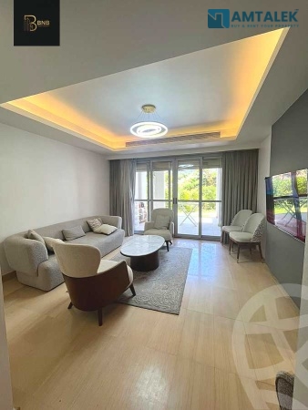 Garden apartment for rent in Cairo Festival City Compound - Al Futtaim, Festival Living - Cairo Festival City Compound, New Cairo - 5th Settlement (293 sqm)