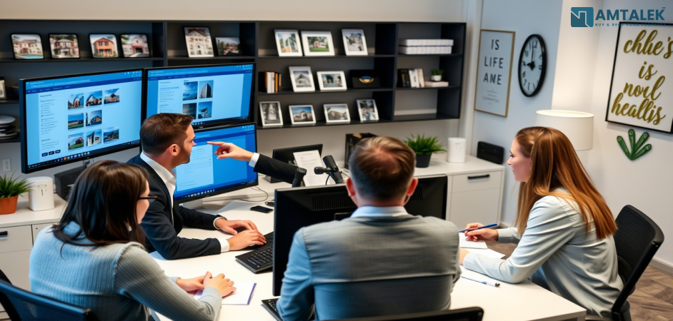 نظام CRM إدارة الشركات العقارية في مصر مع أمتلك - نظام إدارة علاقات العملاء